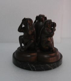 Grupo escultórico alegoria