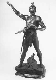 Estatueta alegórica