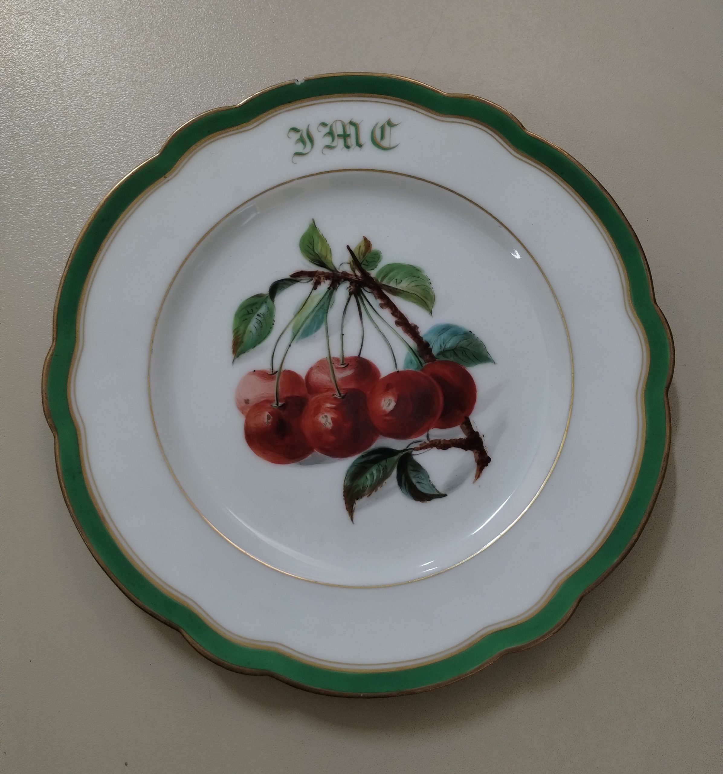Prato de sobremesa