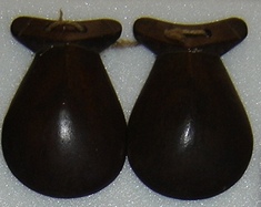 Instrumento de percussão: castanhola