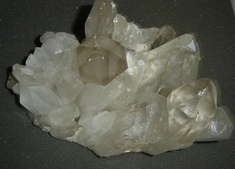 Amostra mineral: quartzo branc