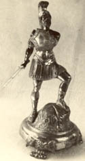 Estatueta alegórica