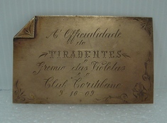 Placa comemorativa