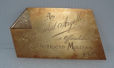 Placa comemorativa