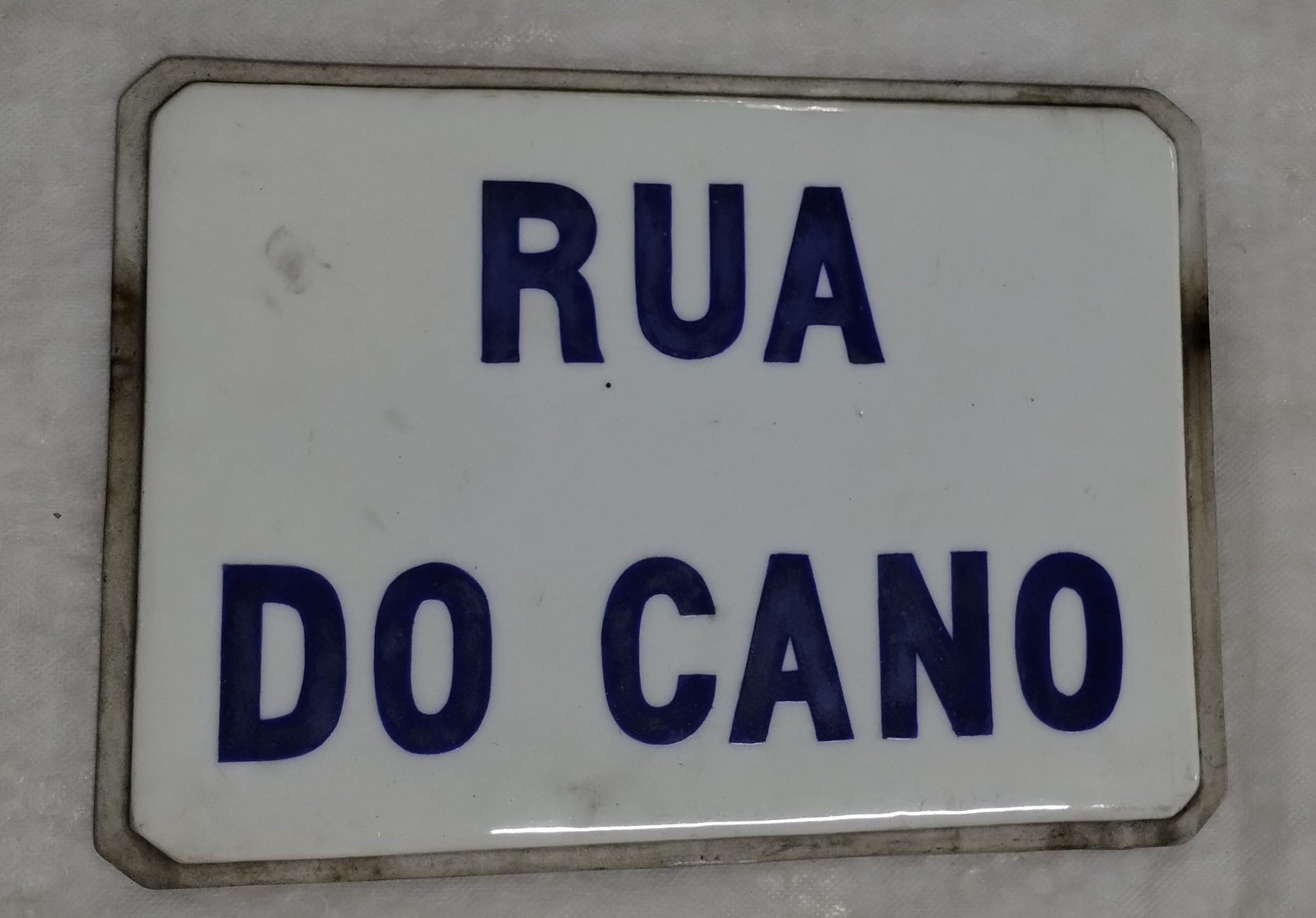 Placa de rua