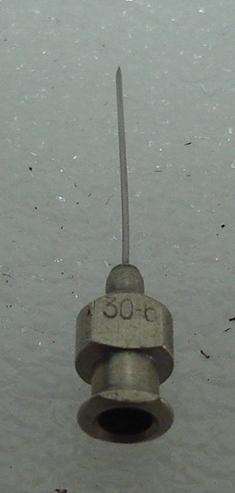 Agulha de seringa