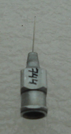 Agulha de seringa