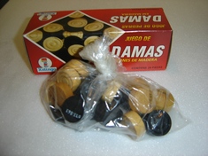 Brinquedo (pedras para jogo de damas)