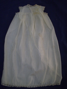 Camisola de batismo (forro)