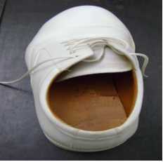Sapato (pé esquerdo)