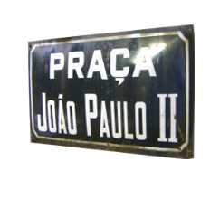 Placa de rua