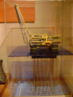 Plataforma de petróleo (modelo de exposição)