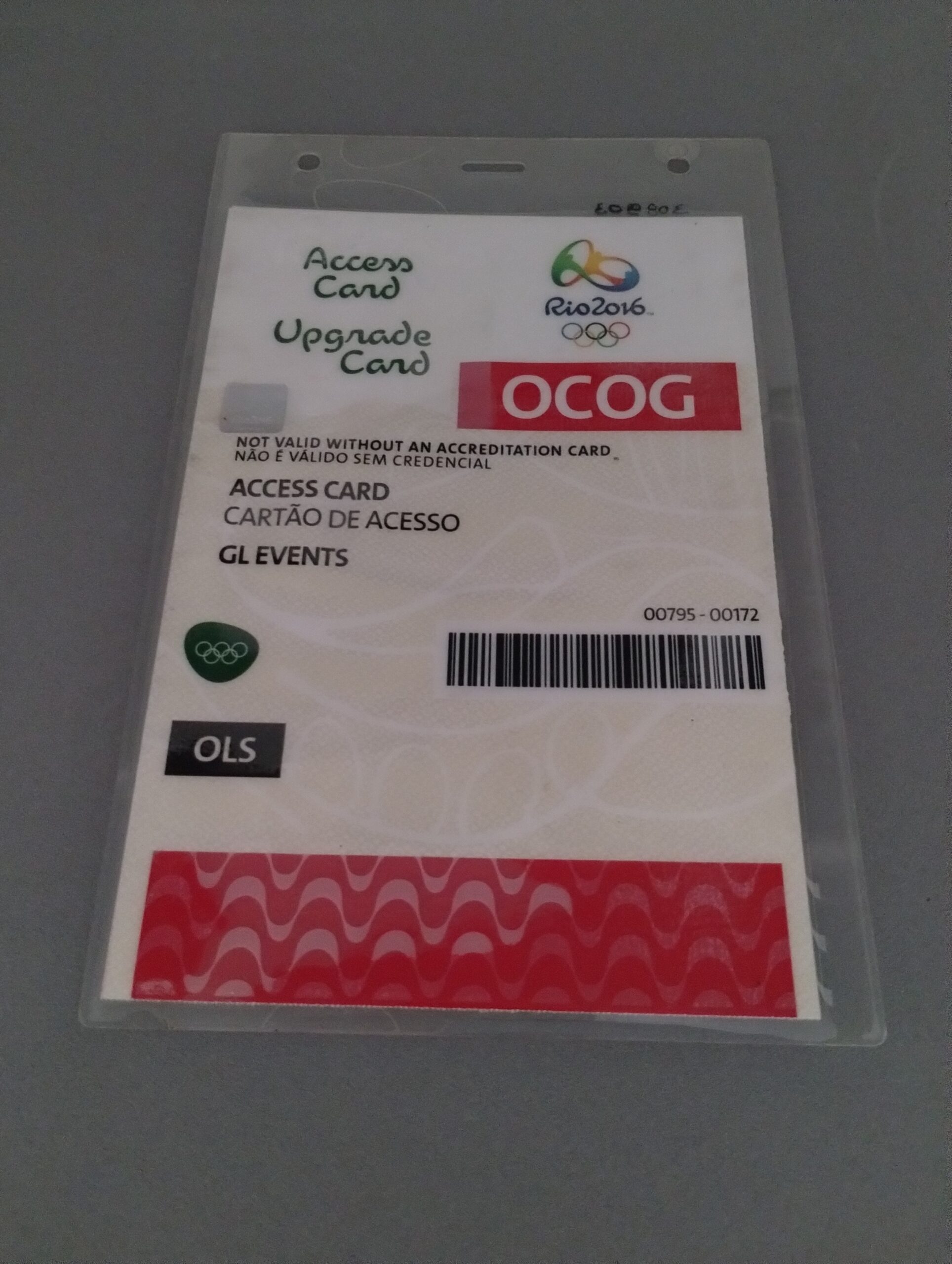 Cartão de acesso