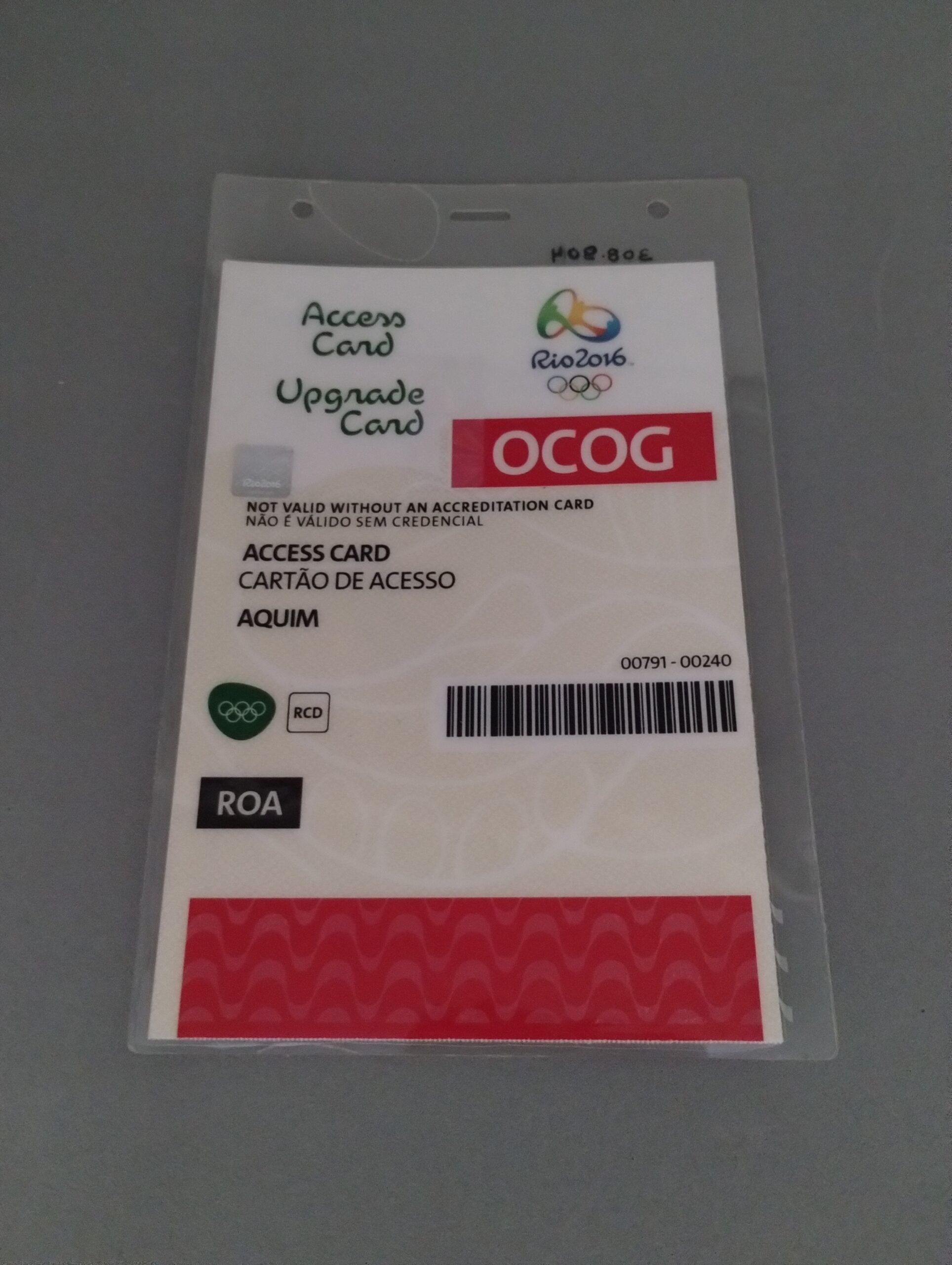 Cartão de acesso